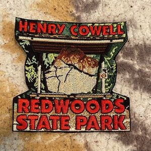 Redwoods State Park Embroidered Patch
